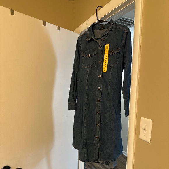 FRYE Denim Dress - Picture 1 of 1